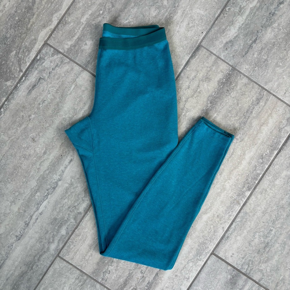 Patagonia Womens Capilene 3 Midweight Bottoms Baselayer Pants Blue XS Gropcore